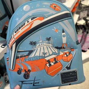 Disney Tomorrowland Loungefly Mini Backpack Limited Inventory